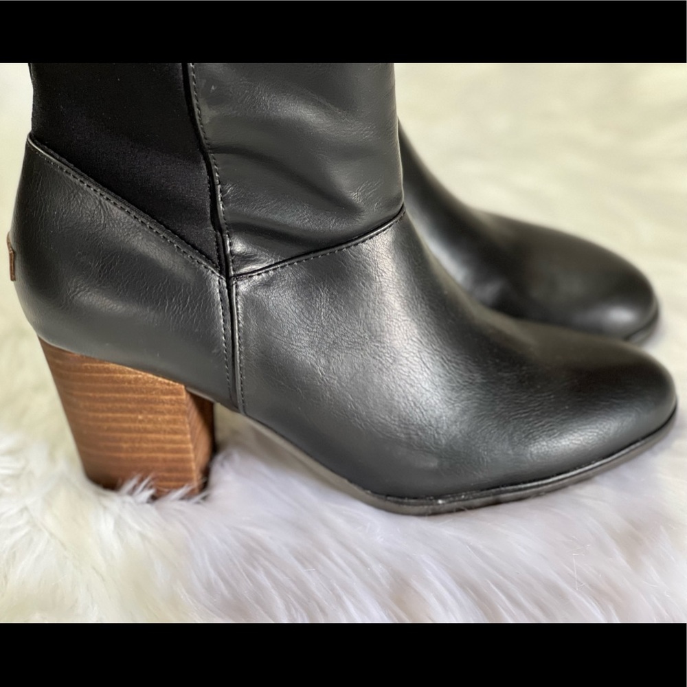 New DR. SCHOLL'S WOMENS A-OKAY TALL BOOT - BLACK - Picture 10 of 14
